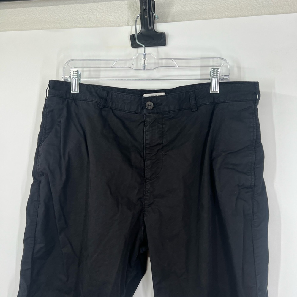 Billy Reid Black High Rise Trouser Pants - Picture 2 of 7